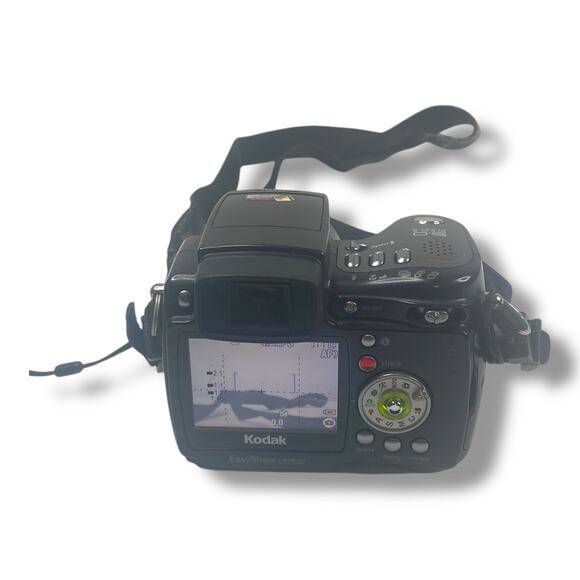 Kodak EasyShare DX7590 5.0MP Digital Camera - Black Tested Works W Sd Card - Picture 3 of 7